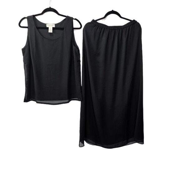 Draper's & Damons 2-Piece Set: Black Tank Top & Skirt - Size M - Picture 9 of 15